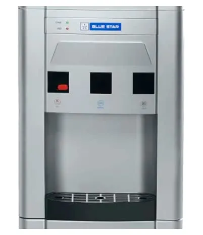 Blue Star Bwd3Fmrga-G, Grey Water Dispenser with Refrigerator Hot , Cold & Normal Water Taps