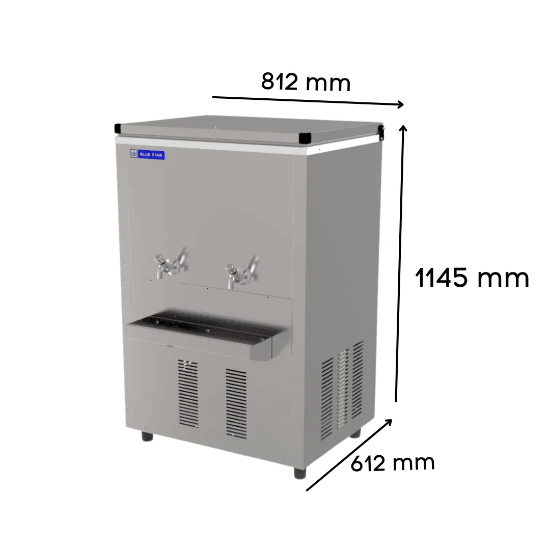 Blue Star SWC120120SS Storage Water Cooler SWC Series 120 litres